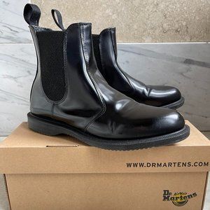 Dr. Martens  FLORA Leather Chelsea Boots Size 10